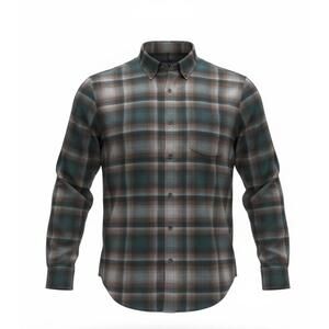 Pendleton Mason Flannel Shirt Mens Large Plaid Button Down Long Sleeve B27